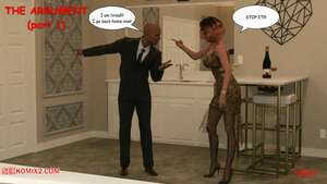 Porn comic The Argument. VGer
