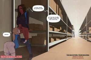Porn comic The Backstore. Team Building. Skemantis