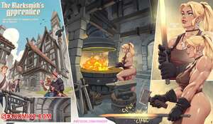 Porn comic The Blacksmiths Apprentice. Rino99.