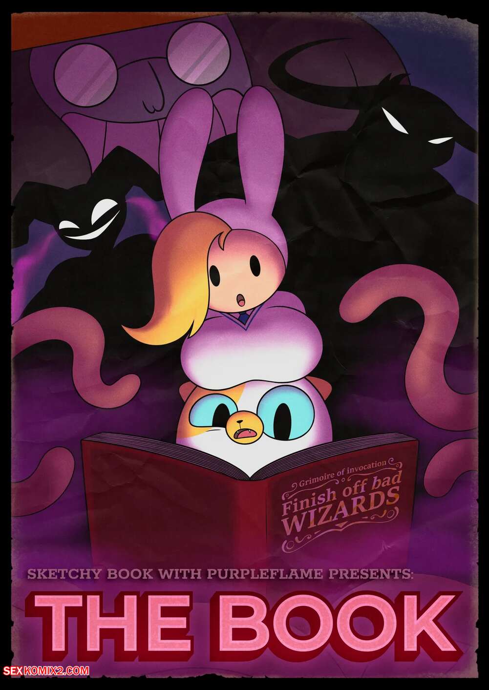 Porn comic THE BOOK. PurpleFlame