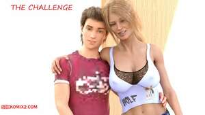 Porn comic The Challenge. VGer