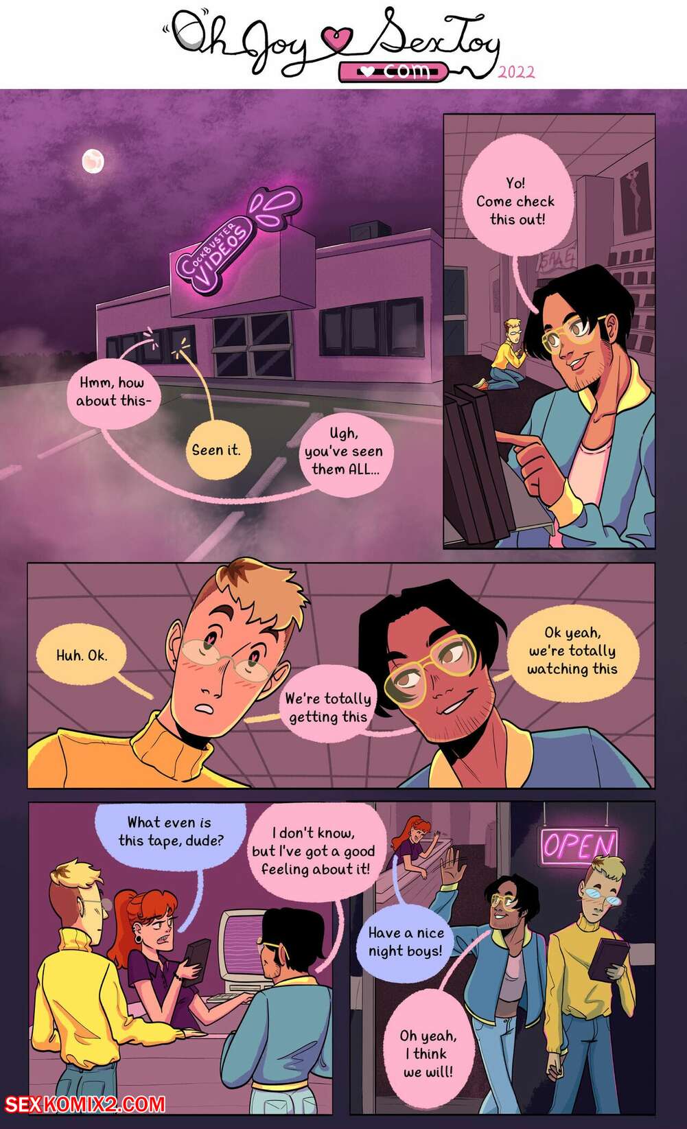 Porn comic The Cummoning. Oh Joy Sex Toy. Alina Wahab