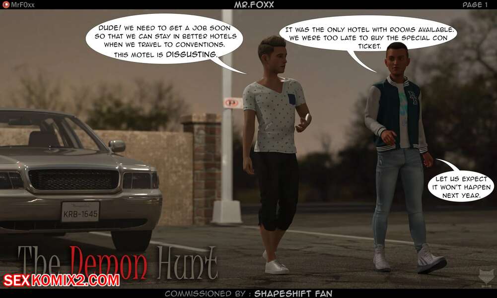 Porn comic The Demon Hunt. Chapter 1. Mr.FOXX.