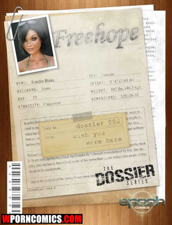 Porn comic The Dossier. Part 2. Wish You Were Here.