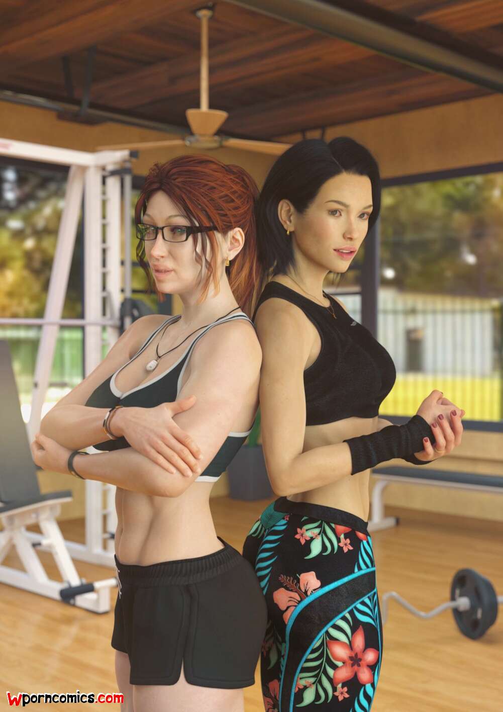 Porn comic The F Gym. Chapter 1. Lexx228.