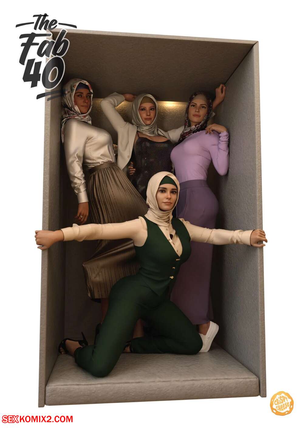 Porn comic The Fab 40. Crispy Cheese.