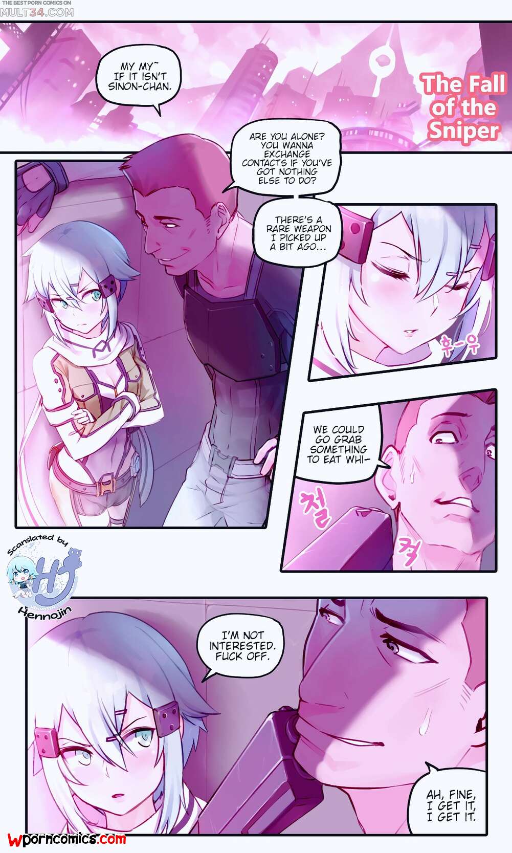 Porn comic The Fall of The Sniper