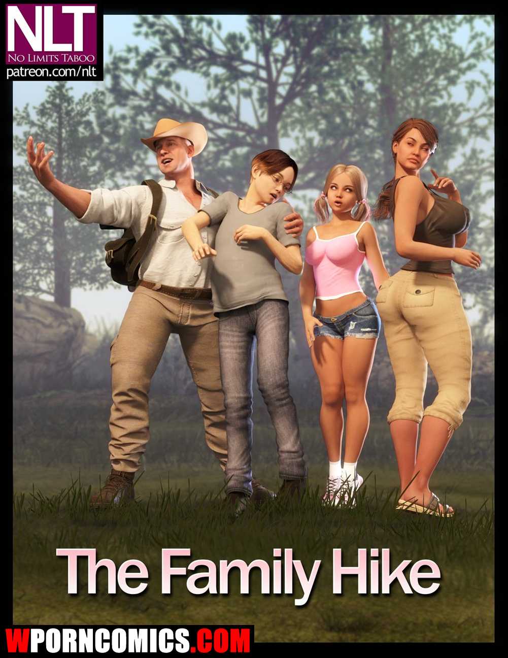 Porn comic The Family Hike.
