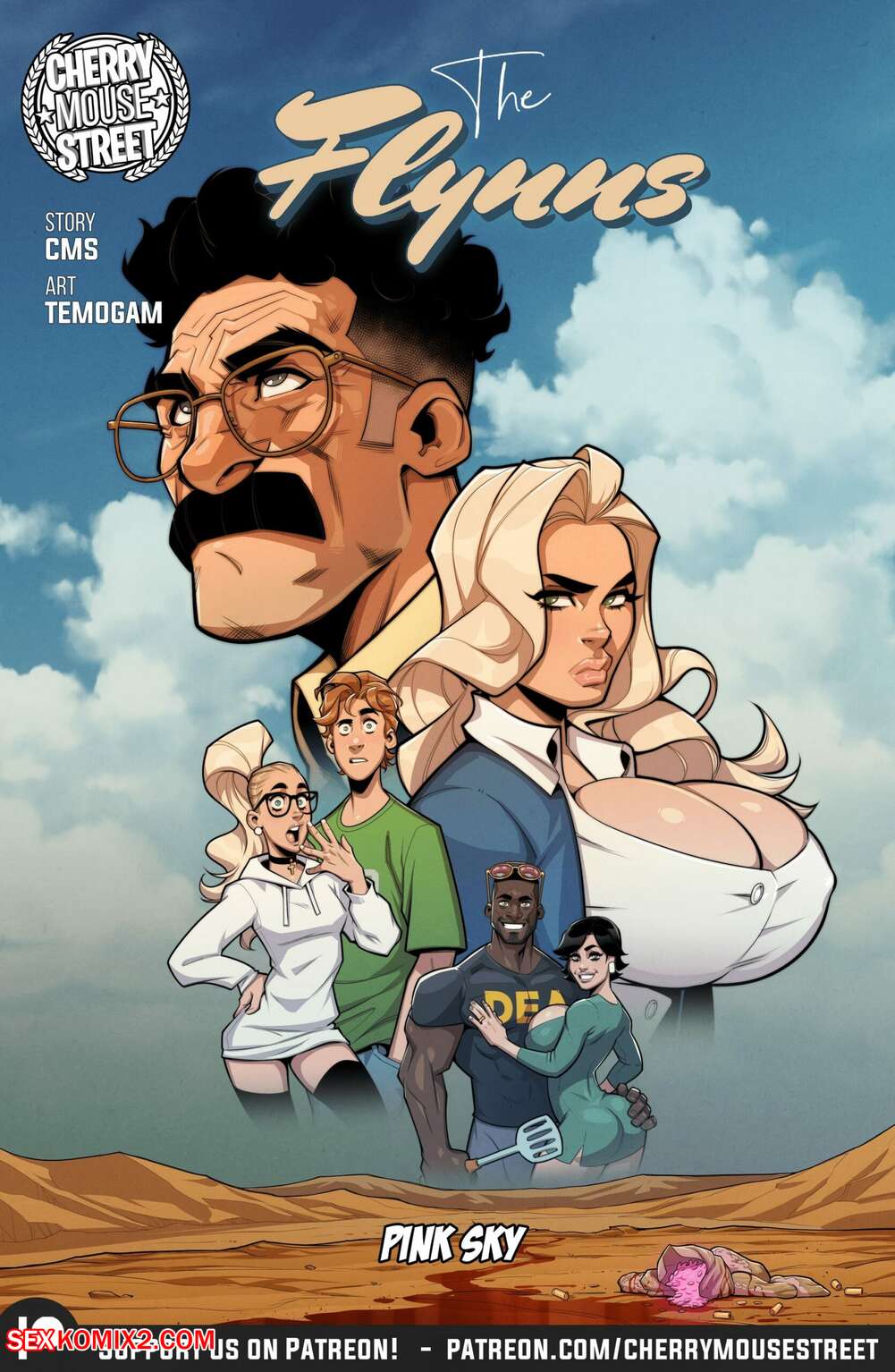 Porn comic The Flynns. Pink Sky. Cherry Mouse Street.