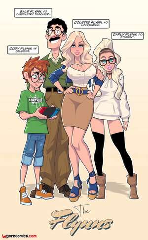 Porn comic The Flynns Someones Happy. Cherry Mouse Street