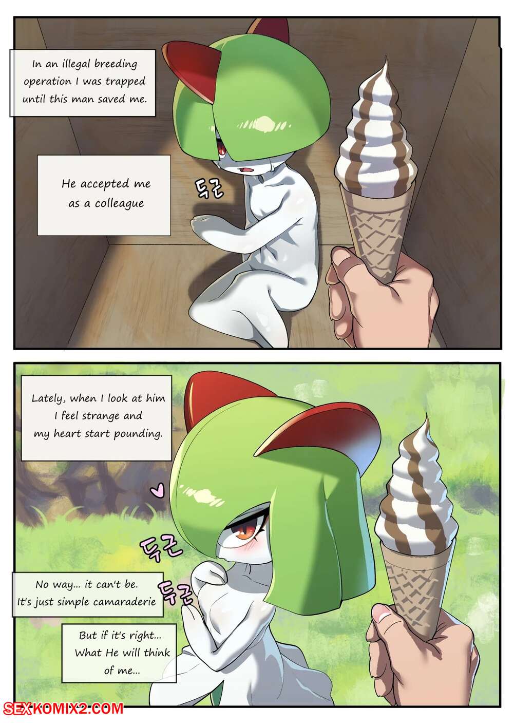 Porn comic The Gardevoir that loved her trainer too much. Gudlmok99