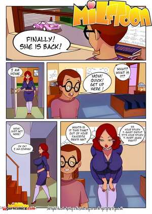 Porn comic The Geek. Chapter 1. MILFToon.