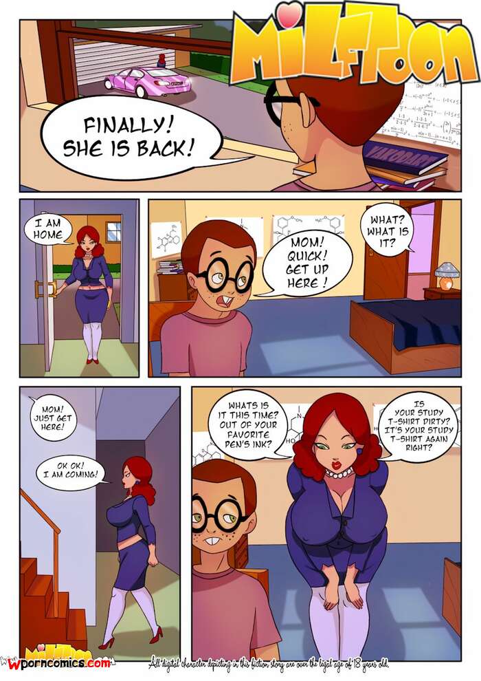 Porn comic The Geek. Chapter 1. MILFToon.