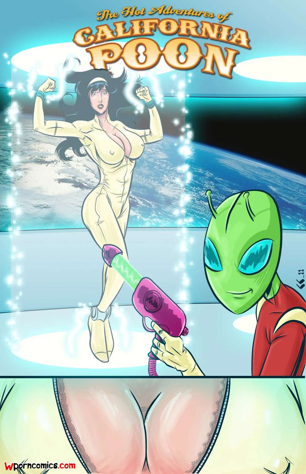 Porn comic The Hot Adventures Of California Poon. Chapter 3. JKRComix.