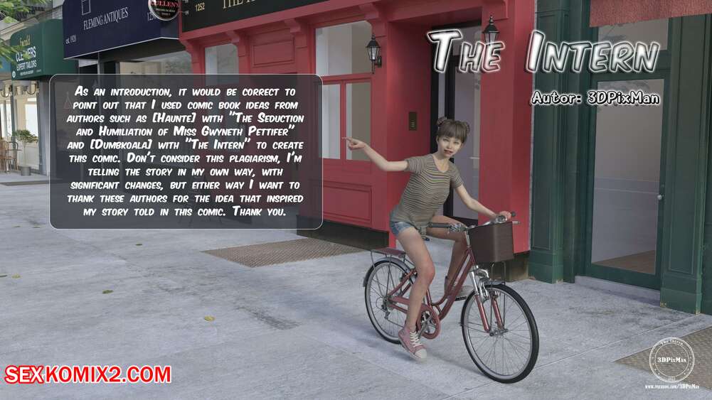 Porn comic The Intern. 3dpixman.