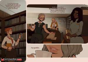 Porn comic The Library. Chapter 1. InCase.