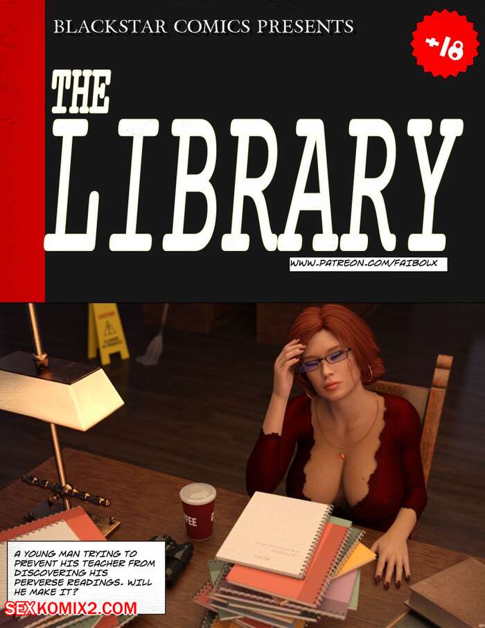 Porn comic The Library. Faibolx.