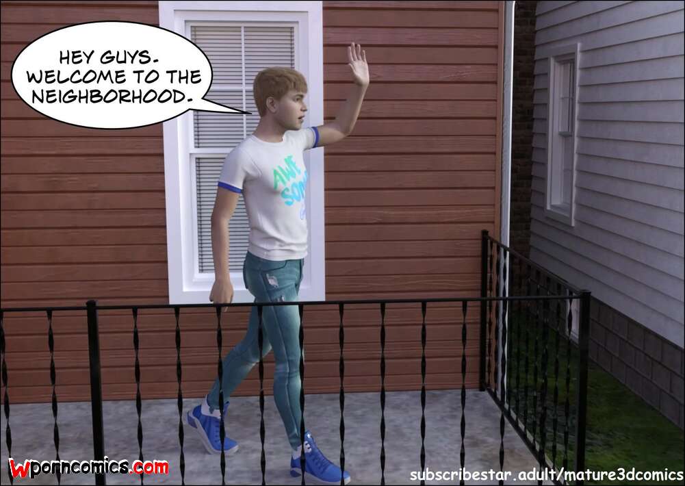 Porn comic The MILF Next Door. Chapter 1. Mature3DComics.
