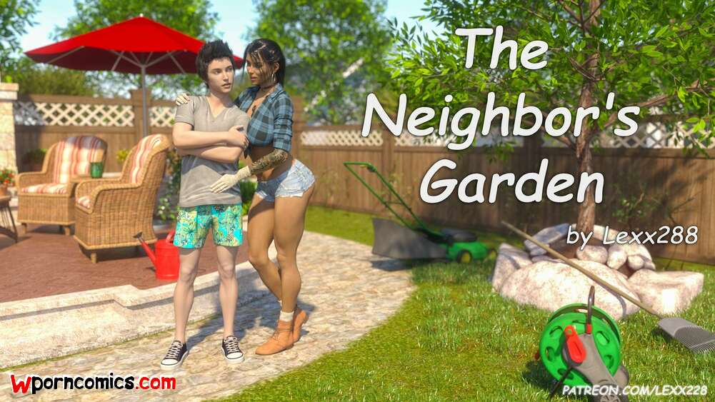 Porn comic The Neighbors Garden. Chapter 1. Lexx228.