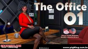 Porn comic The Office. Chapter 1. CrazyDad3D.