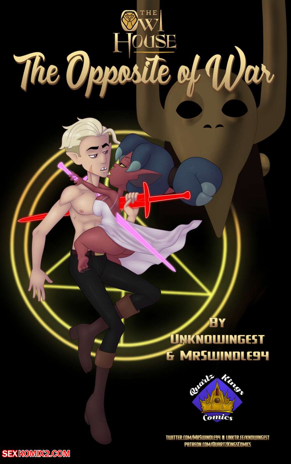 Porn comic The Opposite Of War. MrSwindle94