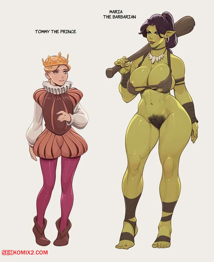 Porn comic The Prince and the Barbarian.Rino99.