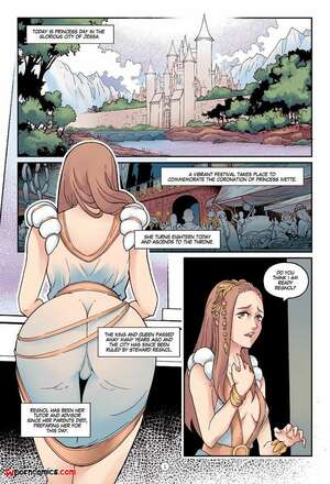 Porn comic The Princess Guard. Carnal Fables.