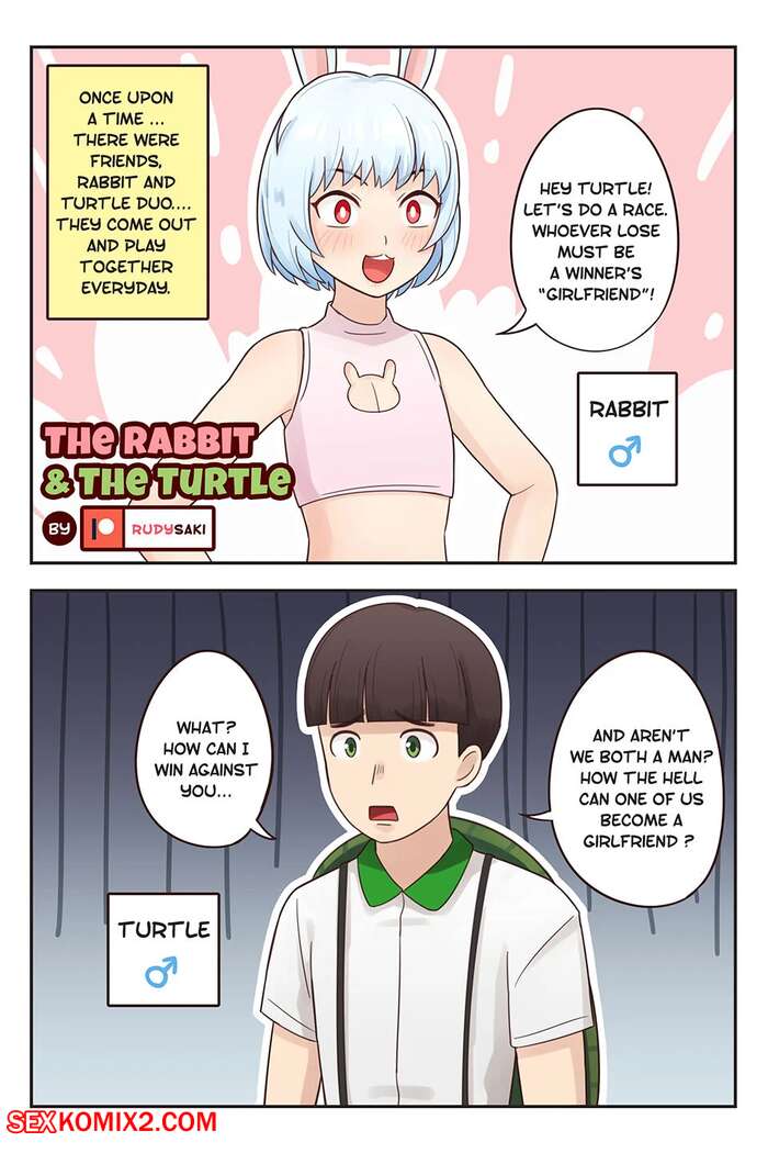 Porn comic The Rabbit and The Turtle. RudySaki
