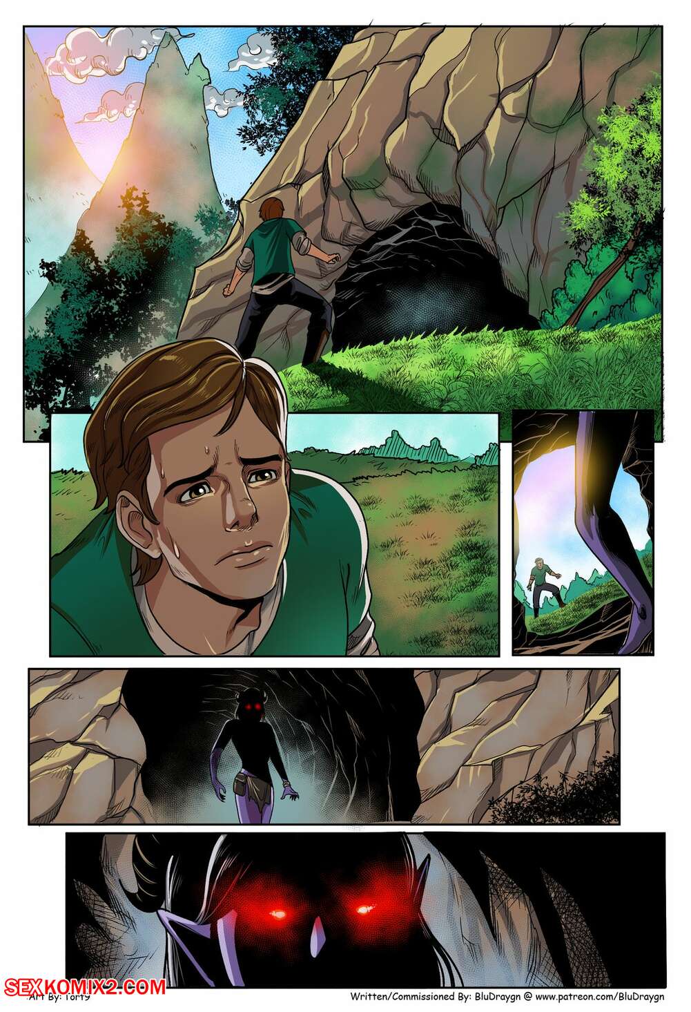 Porn comic The Runesmith Chronicles. Oni And The Farmer