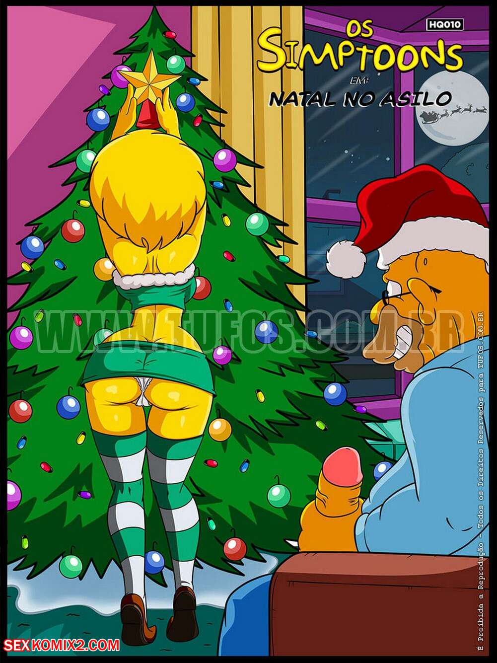 Porn comic The Simpsons. Chapter 10. The Simpsons. WC TF.