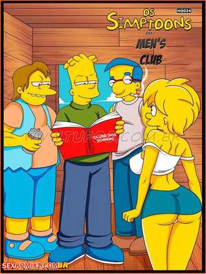 Porn comic The Simpsons. Chapter 24. The Simpsons. WC TF.