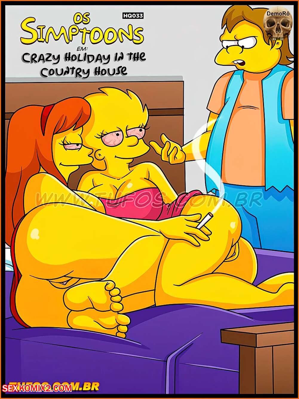 Porn comic The Simpsons. Chapter 33. The Simpsons. WC TF.
