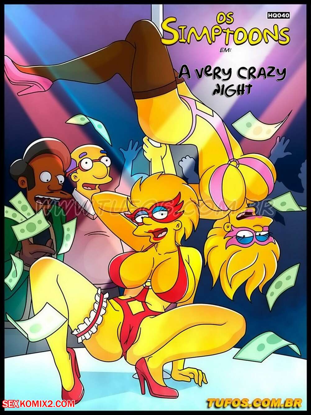 Porn comic The Simpsons. Chapter 41. A Very Crazy Night