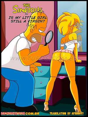 Porn comic The Simpsons. Chapter 8. The Simpsons. WC TF.