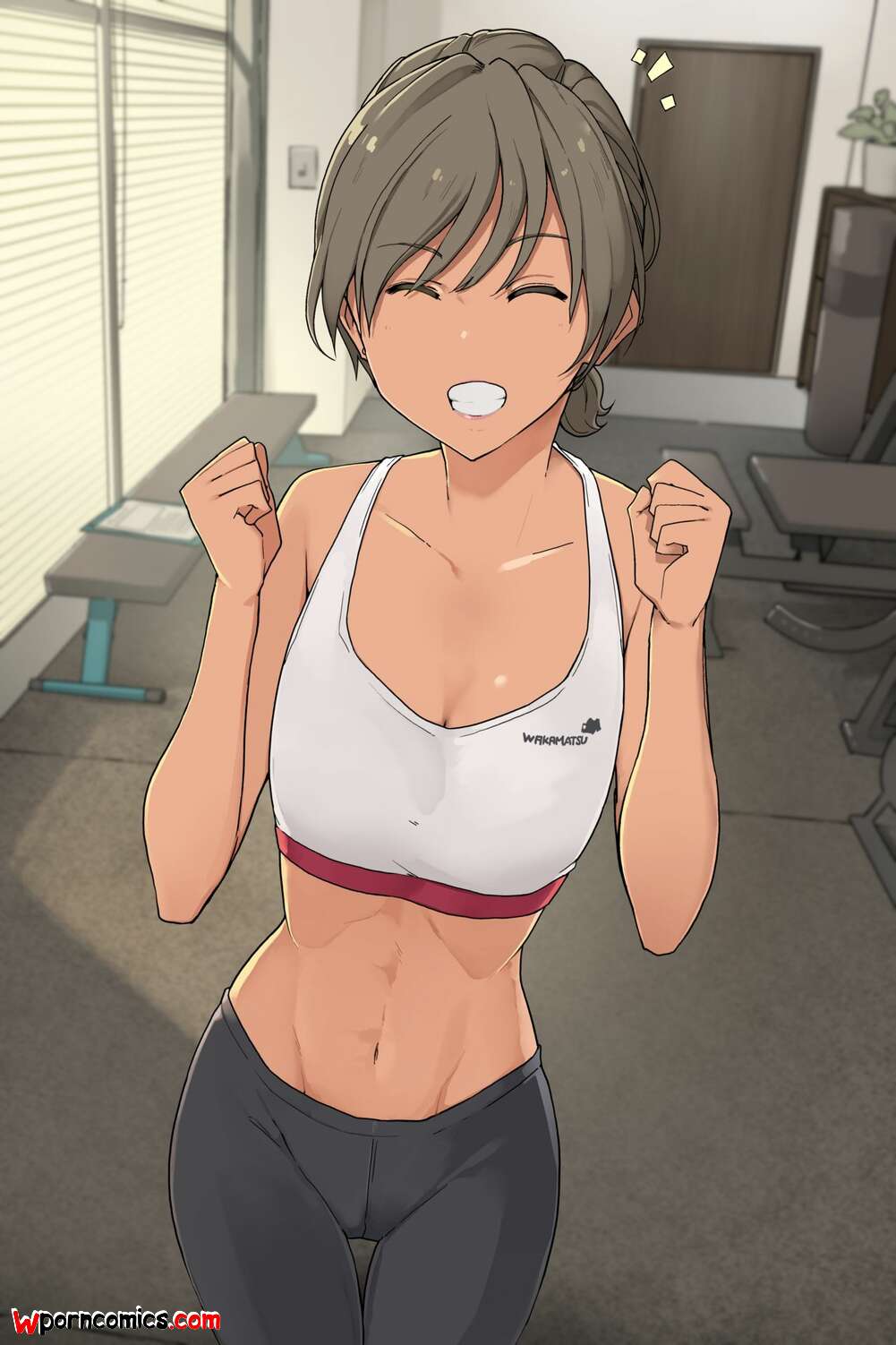 Porn comic The story of being fucked by my personal trainer. Wakamatsu