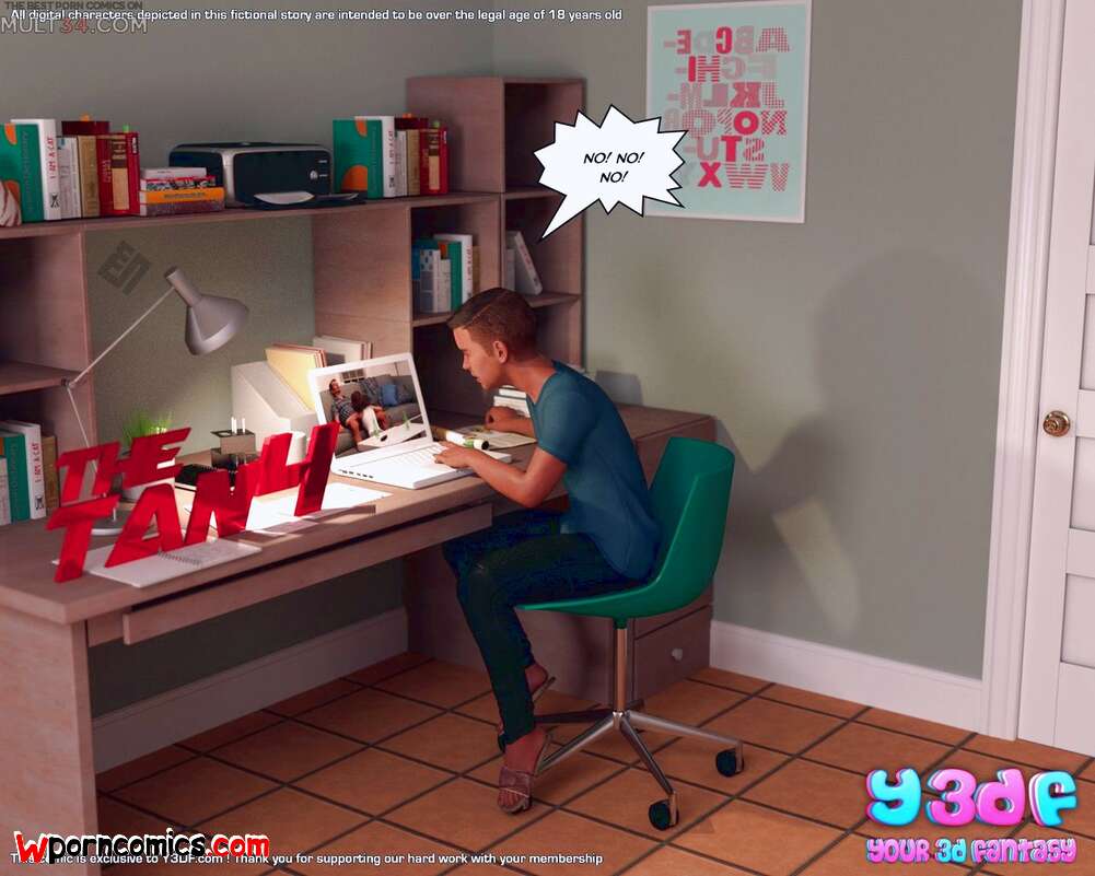 Porn comic The Tan 4