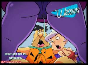 Porn comic The Wetsons. Chapter 1. The Flintstones , The Jetsons. DatGuyPhil.