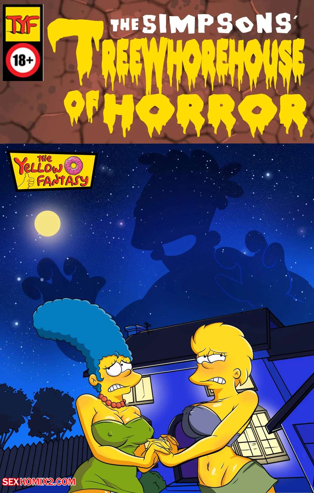 Porn comic The Yellow Fantasy. TreeWhoreHouse of Horror. The Simpsons.