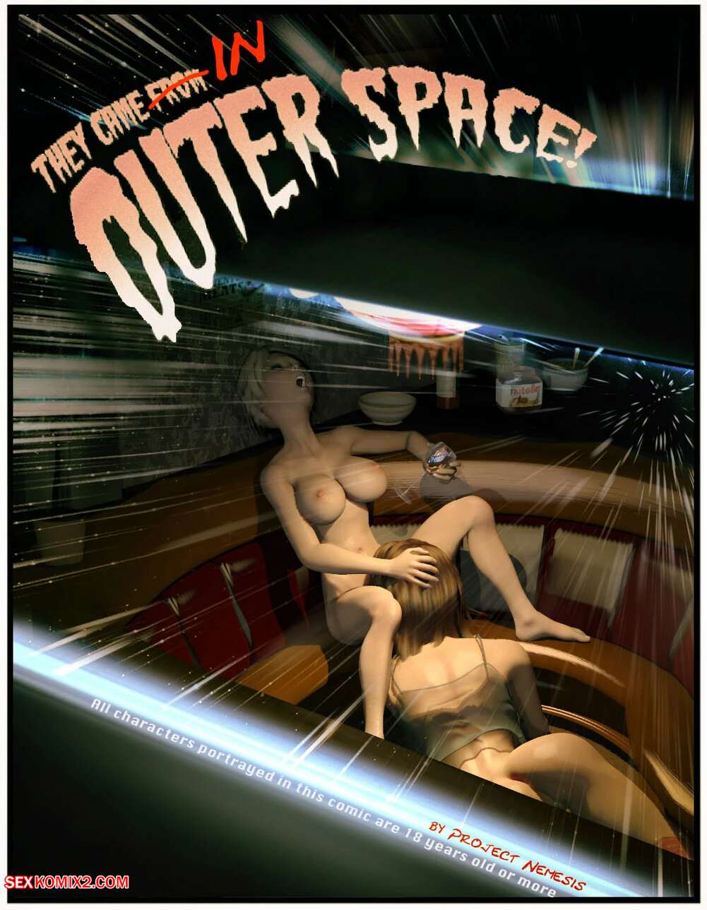 Porn comic They Came In Outer Space. Sindy Anna Jones