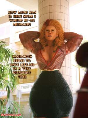 Porn comic Thrud, Sif & Freya. Salamandra