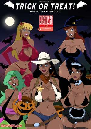 Porn comic Trick or Treat. Halloween Special. Ghostlessm