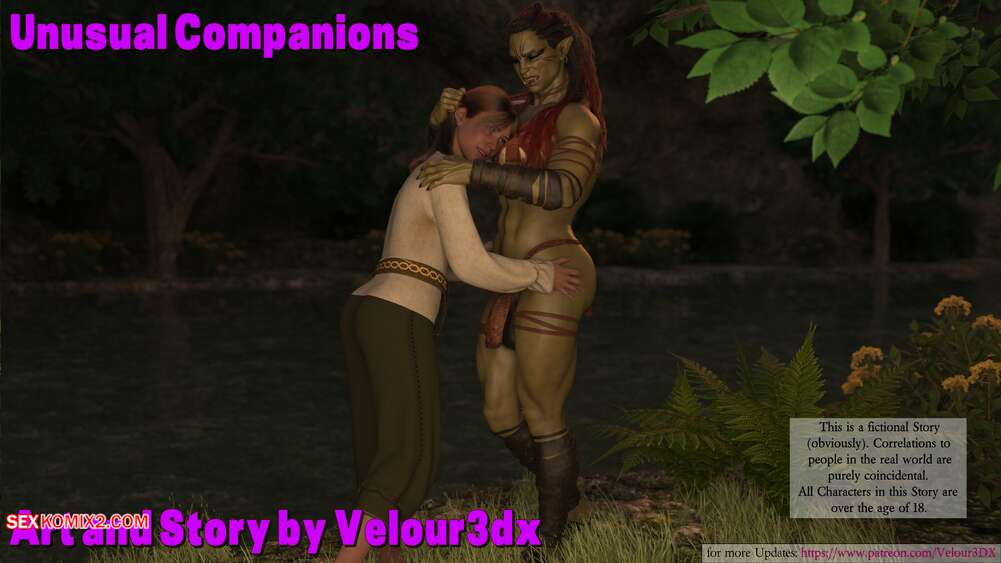 Porn comic Unusual Companions. Velour3DX.
