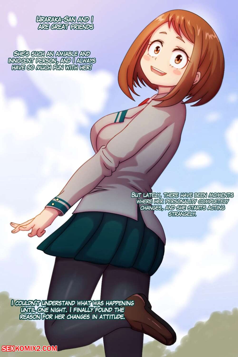 Porn comic Uraraka San. My Hero Academia