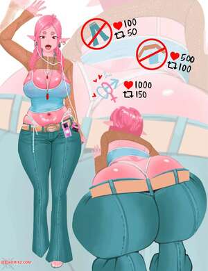 Hentai Manga Valentines slime girl breeding. x e11e