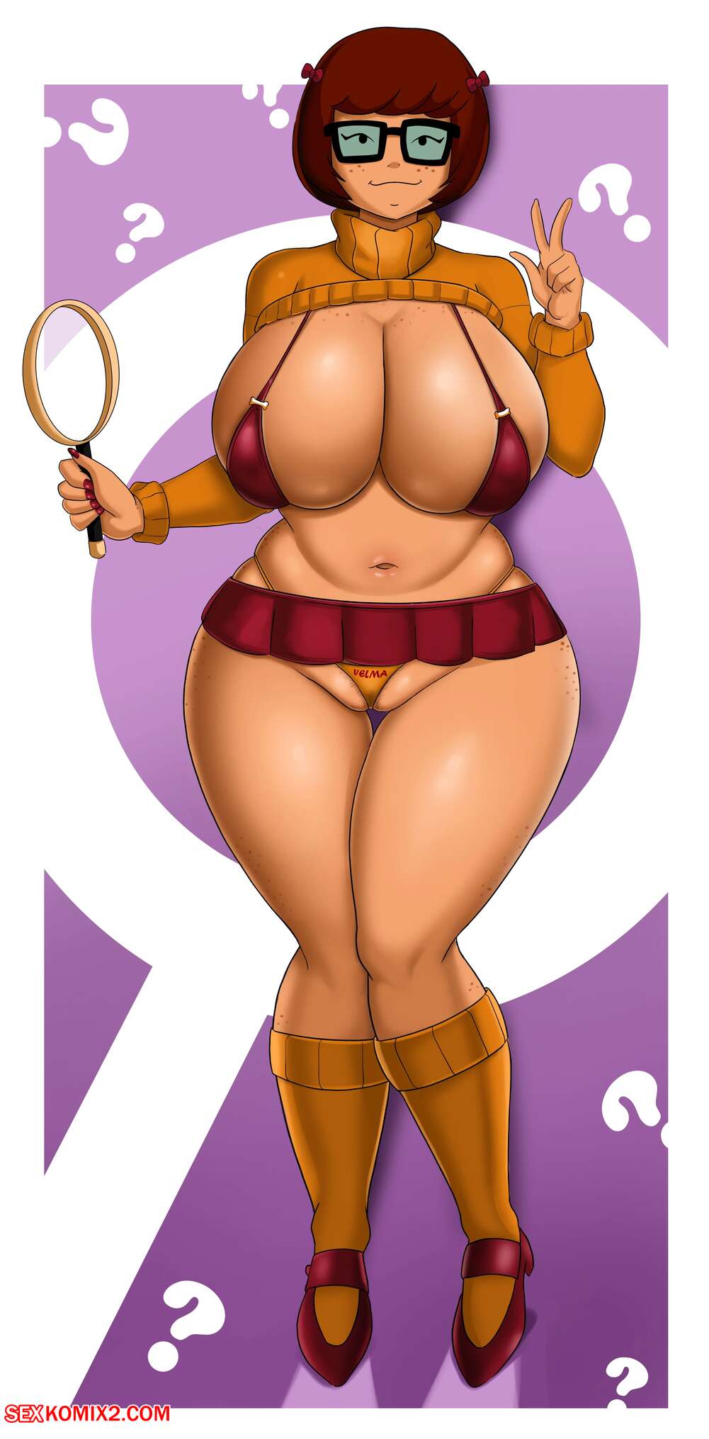 Porn comic Velma. ScoobyDoo. VN Simp.