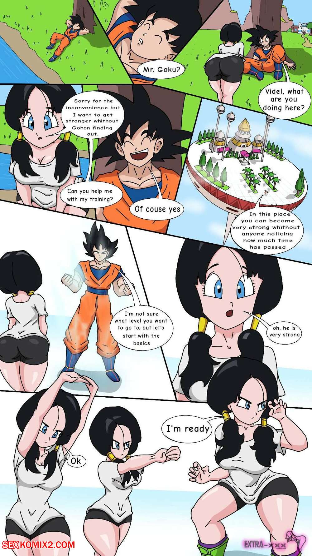 💚 Porn comic Videl x Goku. Extranimacion Sex comic very horny and 💚 | Porn  comics hentai adult only | wsexcomics.com
