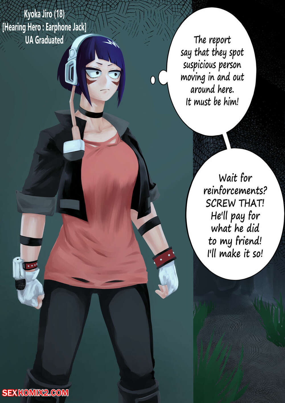 Porn comic Villainous Infiltration 2. Amano44