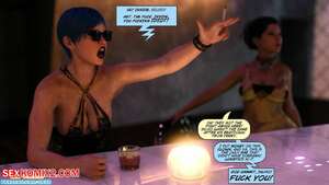 Porn comic Viva Las Vegas. Squarepeg3D.