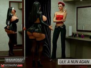 Porn comic Vixensville Canon Story The FOXXX. Episode 41. Lily, A Nun Again