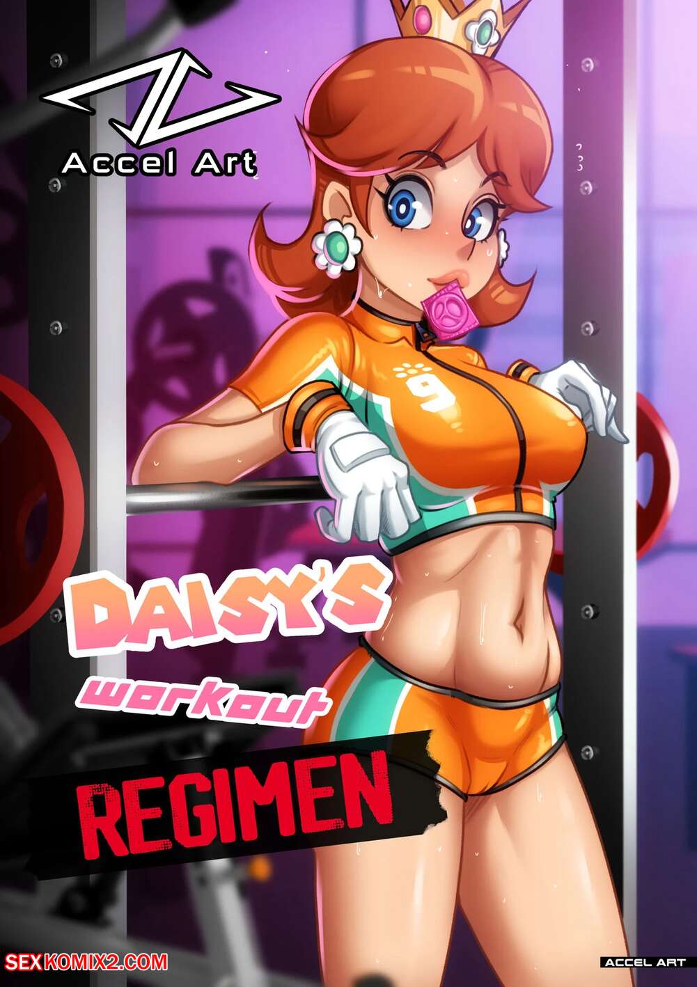 Porn comic Waifu Cast Princess Daisy. Accel Art